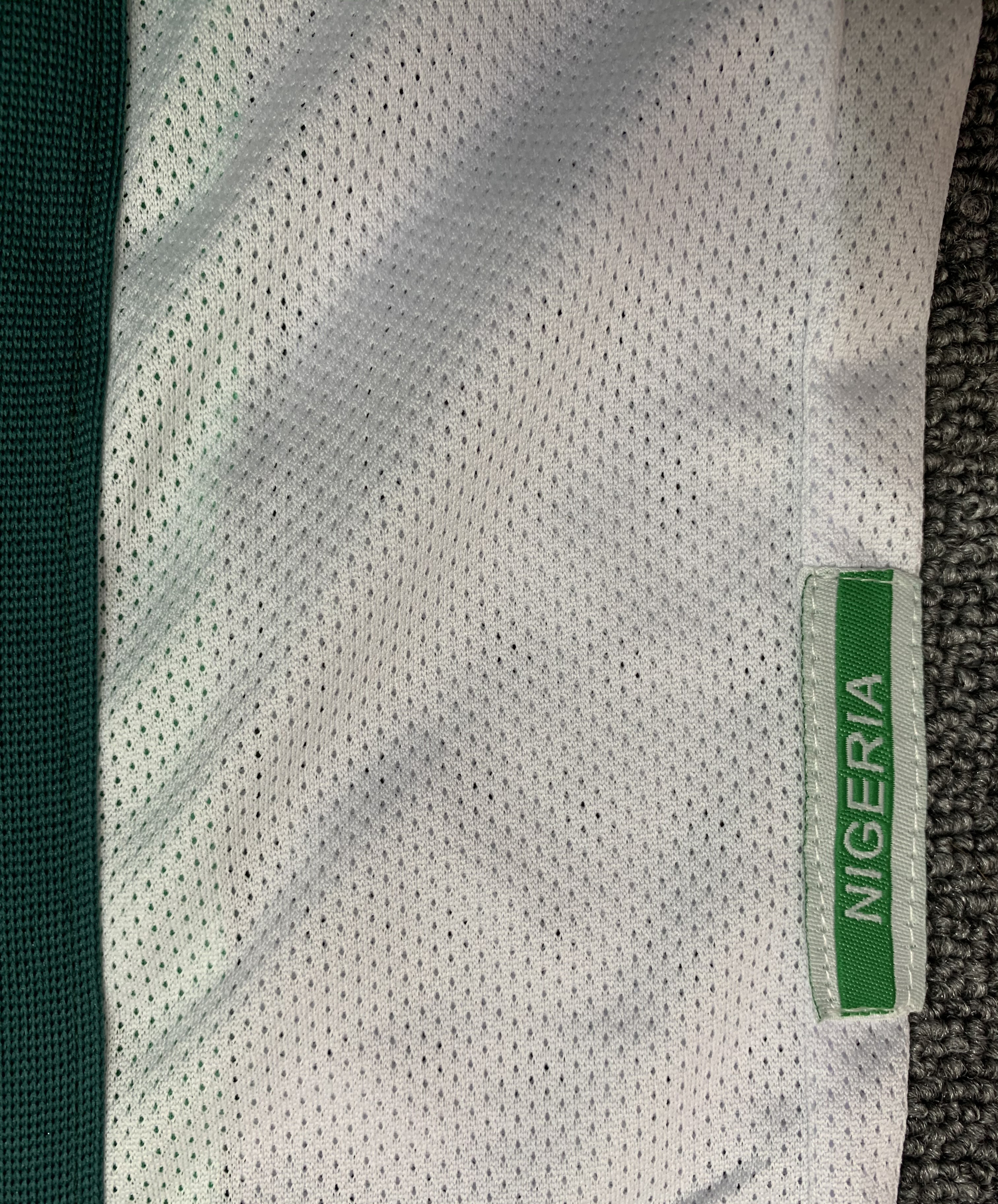 1998 Nigeria home retro version S-XXL
