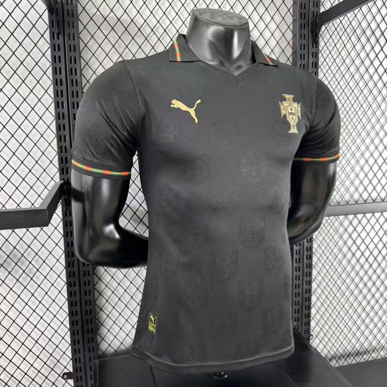 2526 Portugal black player version S-XXL