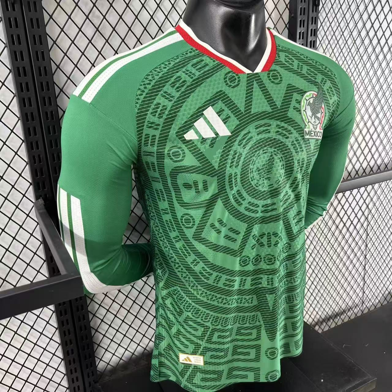 2026 Mexico home player version long sleeve S-3XL