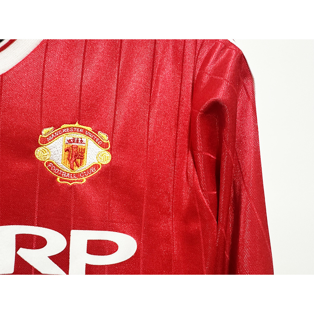 82/83 Manchester United home long sleeve retro version S-2XL