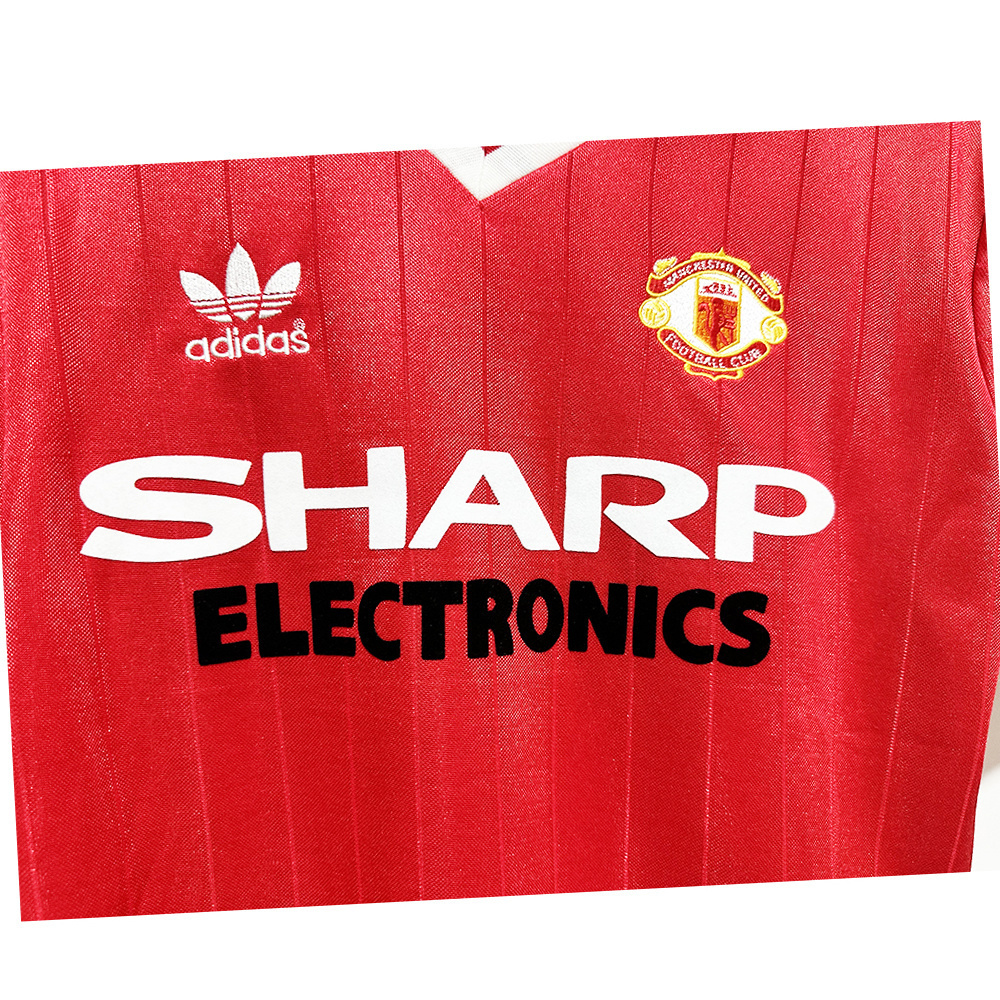 82/83 Manchester United home retro version S-2XL