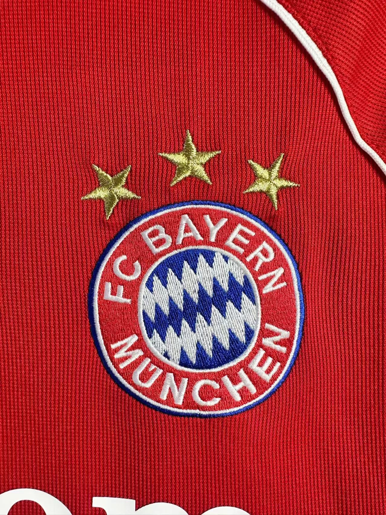 06/07 Bayern home retro version S-XXL