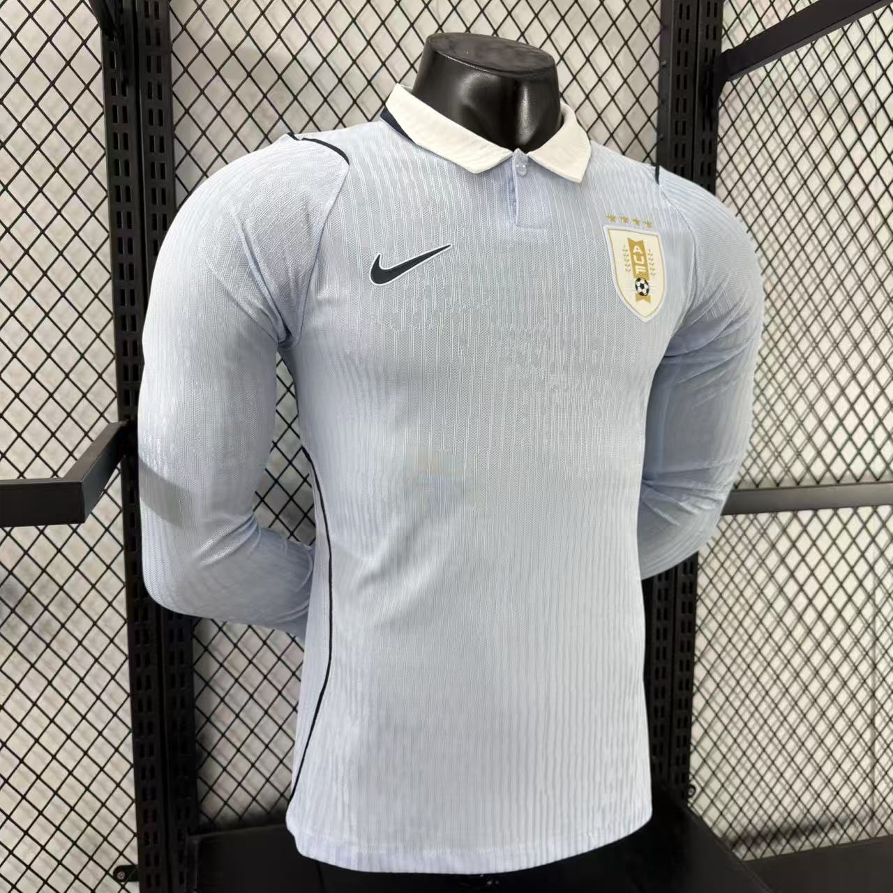 2026 Uruguay home long sleeve player version S-4XL