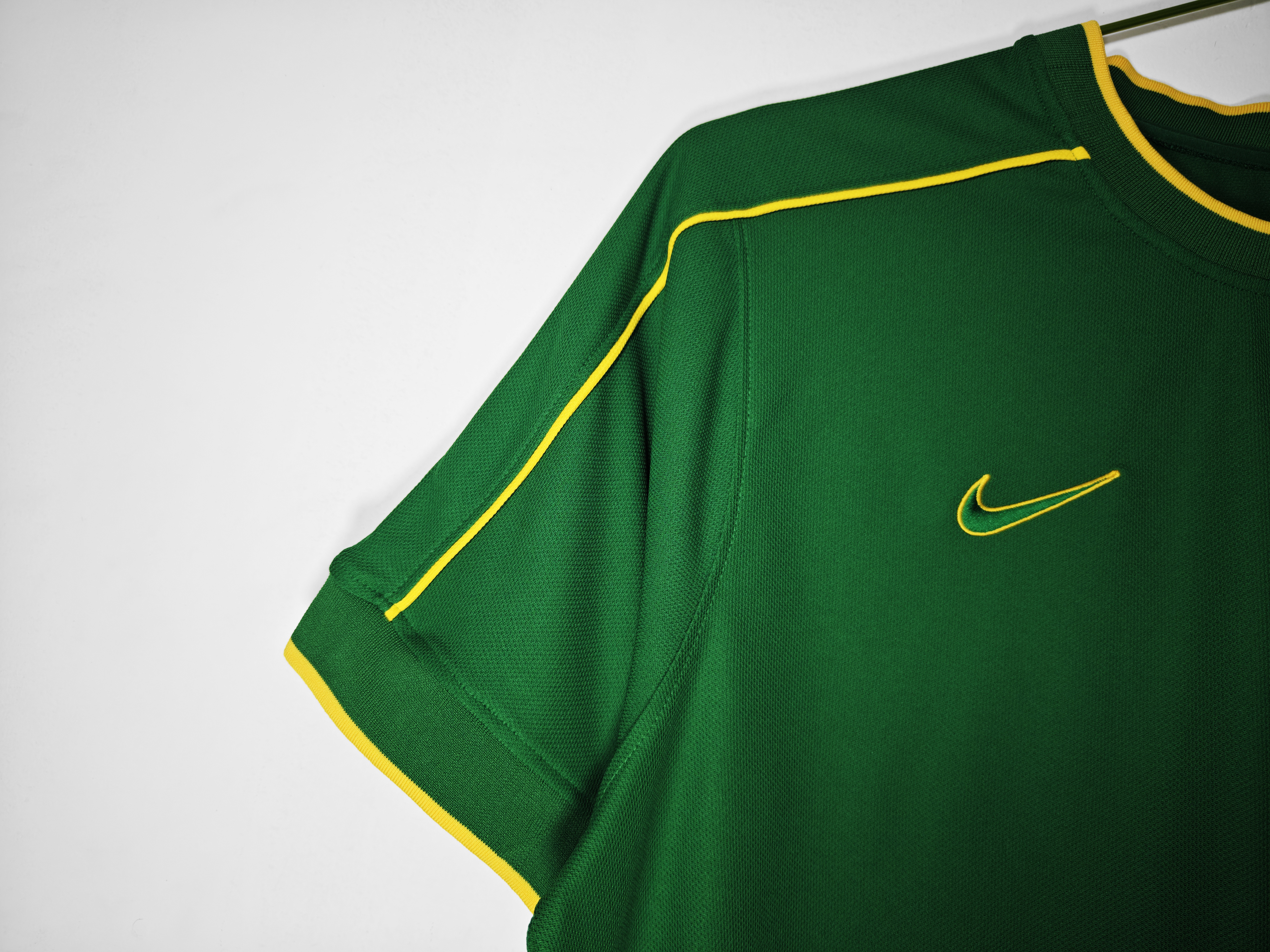 Retro 1998 Brazil goalkeeper green S-XXL