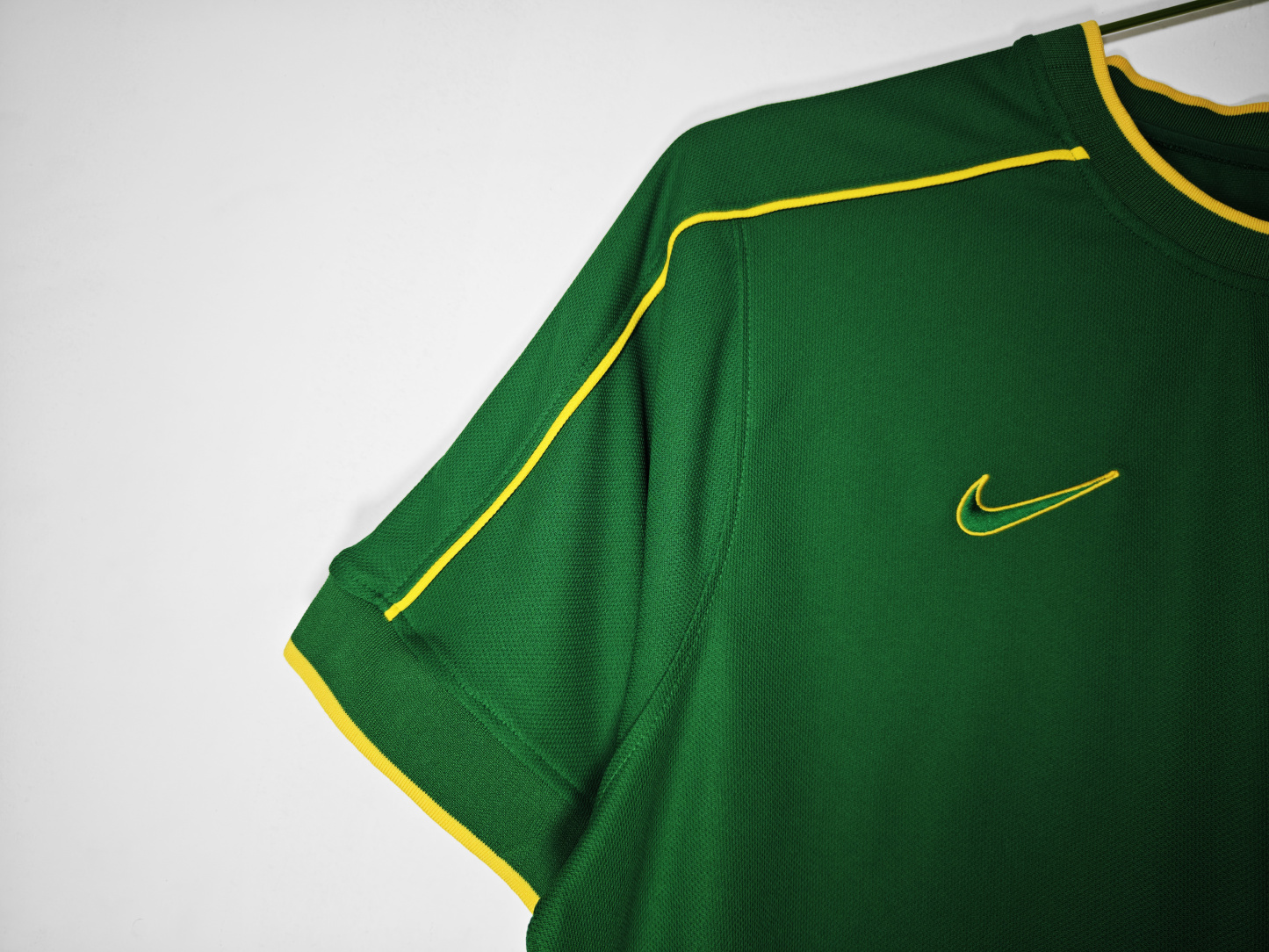 Retro 1998 Brazil goalkeeper green S-XXL