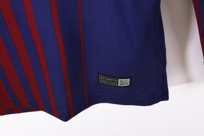 Retro 17-18 Barcelona long sleeve Home Size S-XXL