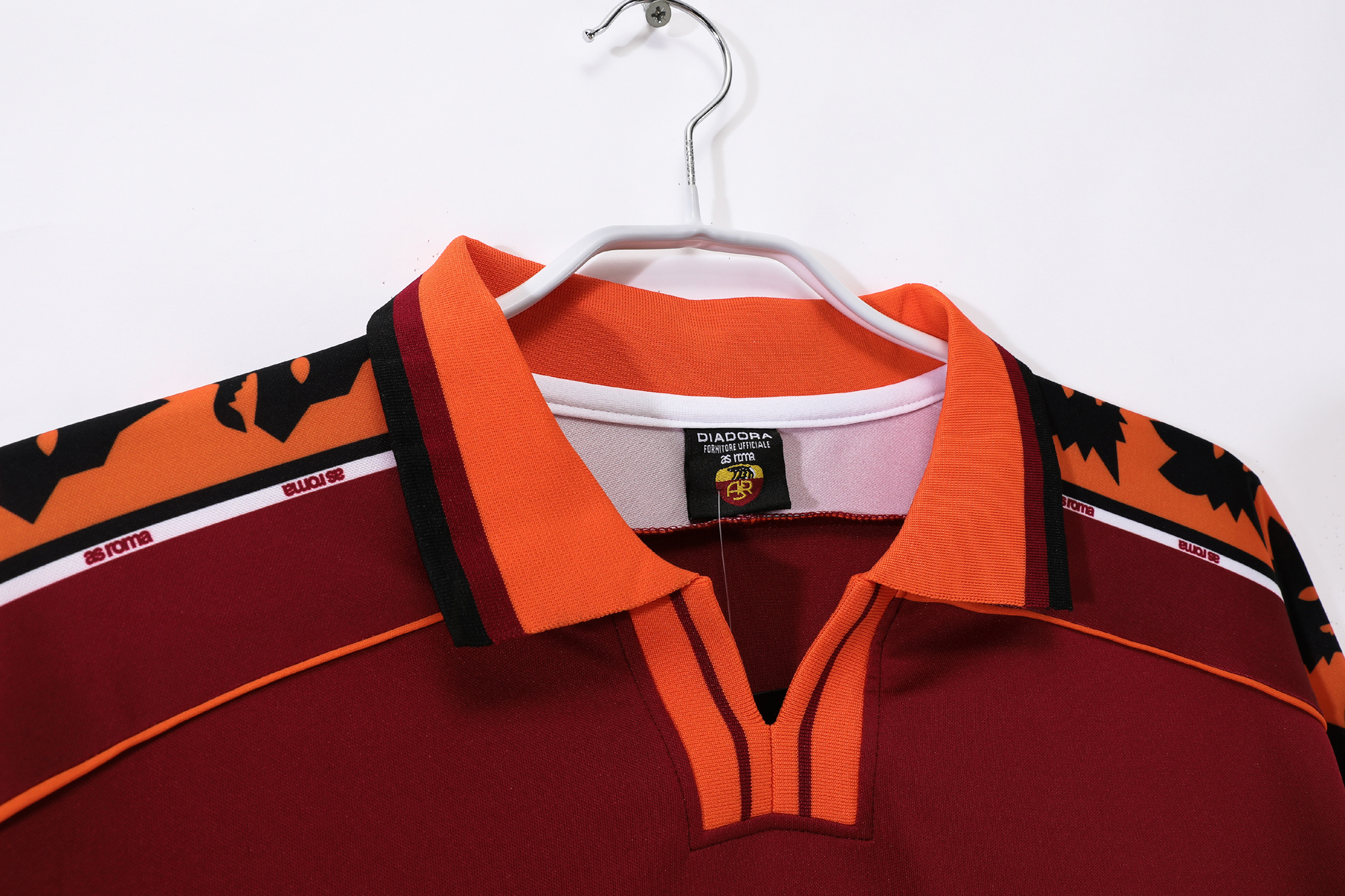 98/99 Roma home long sleeve retro version S-XXL