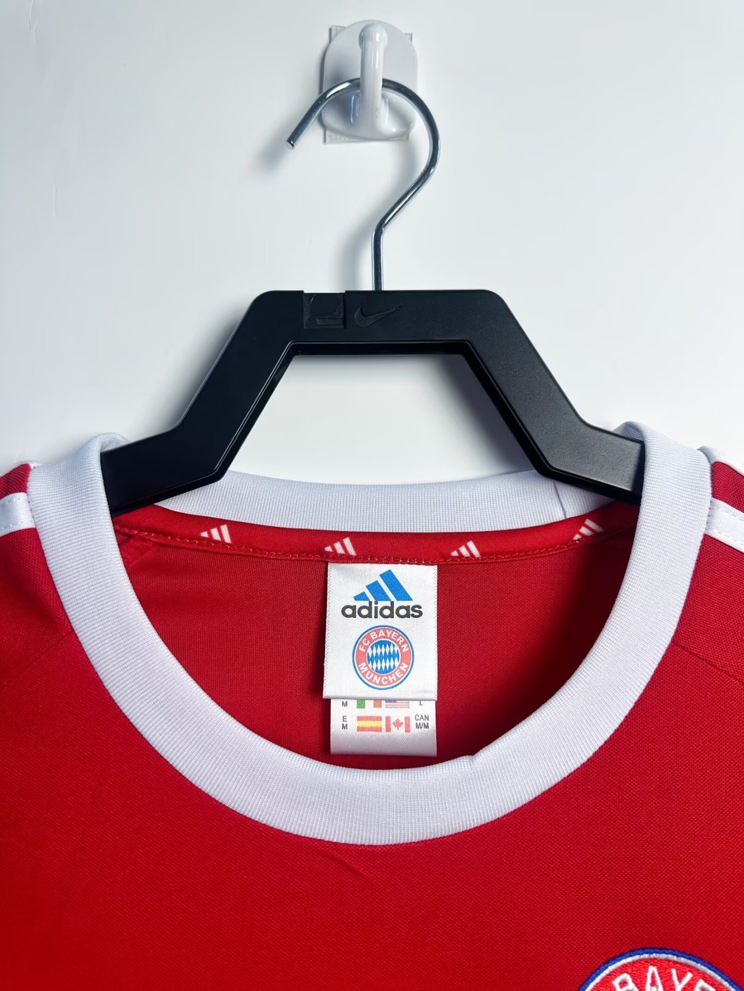 01/02 Bayern home UEFA Europa League retro version S-XXL