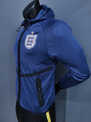 2026 England blue Anthem player version Jacket S-3XL