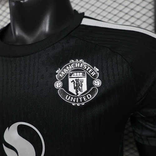 26/27 Manchester United M-U goalkeeper black Player Version S-XXL
