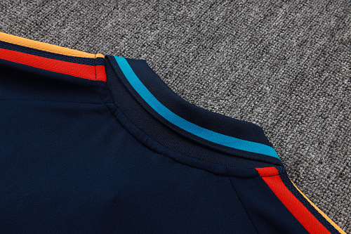 2026 Spain royal blue Polo training suit S-XXL