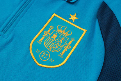 2026 Spain blue Polo training suit S-XXL