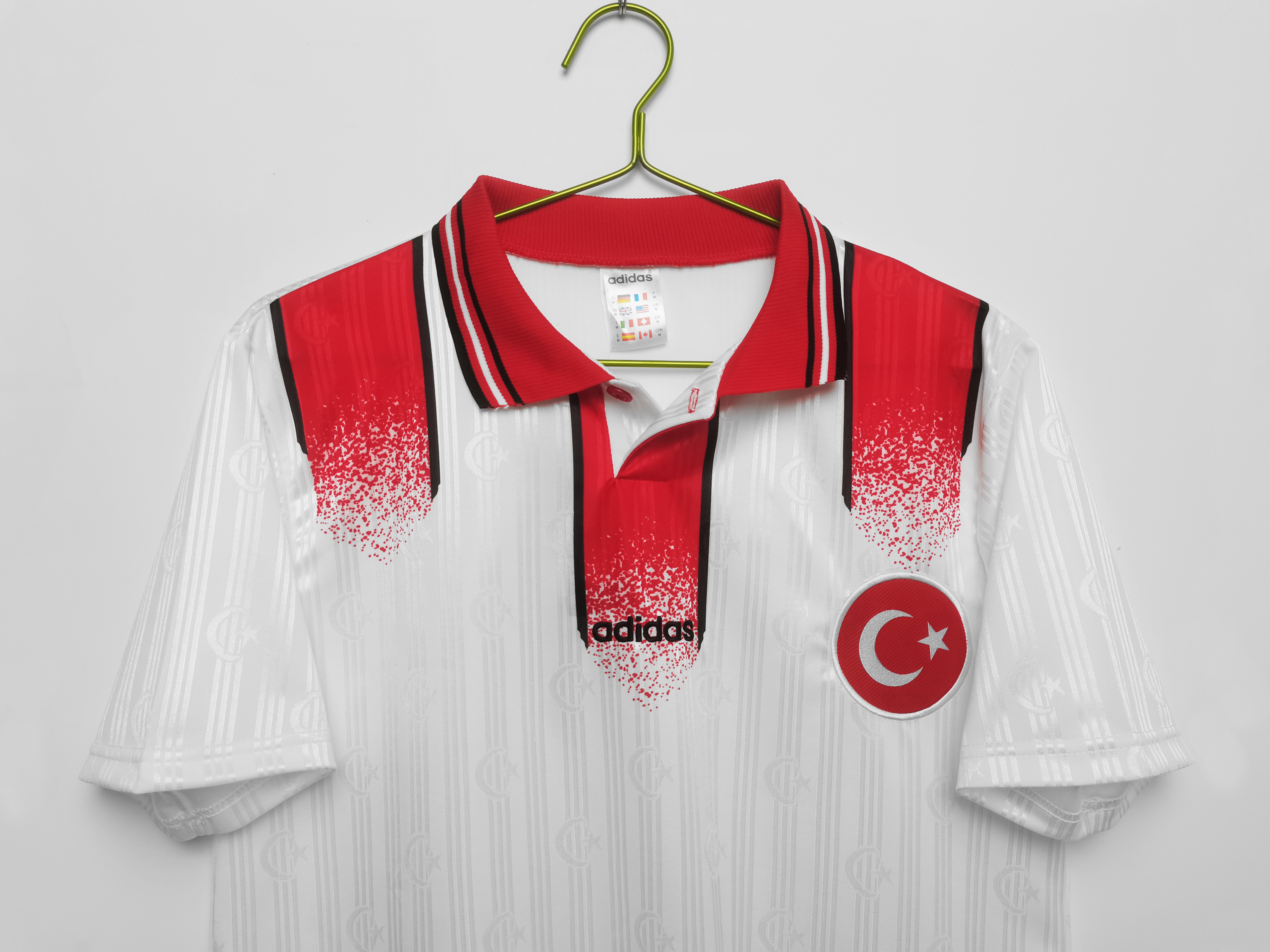  1996 Turkey away Retro version S-XXL