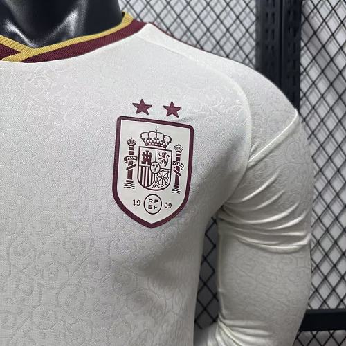 2026 Spain Away two star long sleeve player version S-4XL