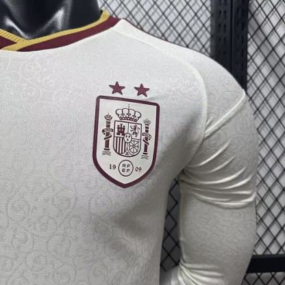2026 Spain Away two star long sleeve player version S-4XL