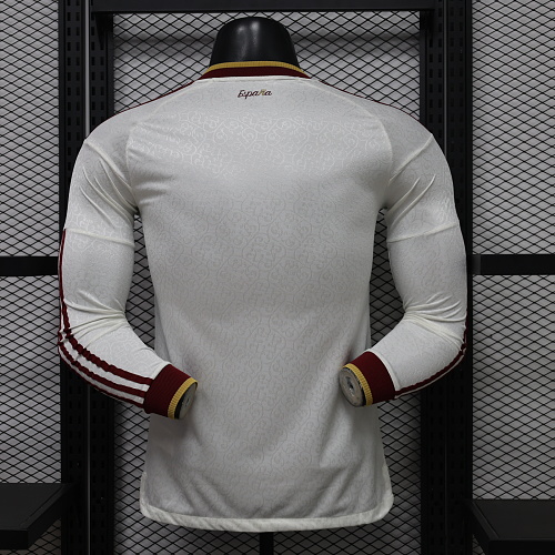 2026 Spain Away two star with champion patch long sleeve player version S-3XL