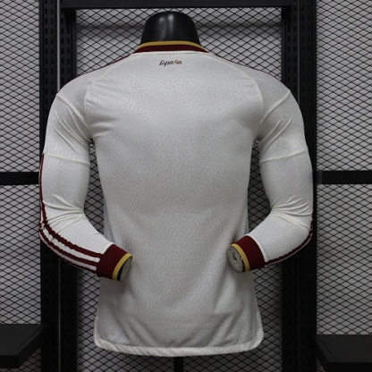 2026 Spain Away two star with champion patch long sleeve player version S-3XL