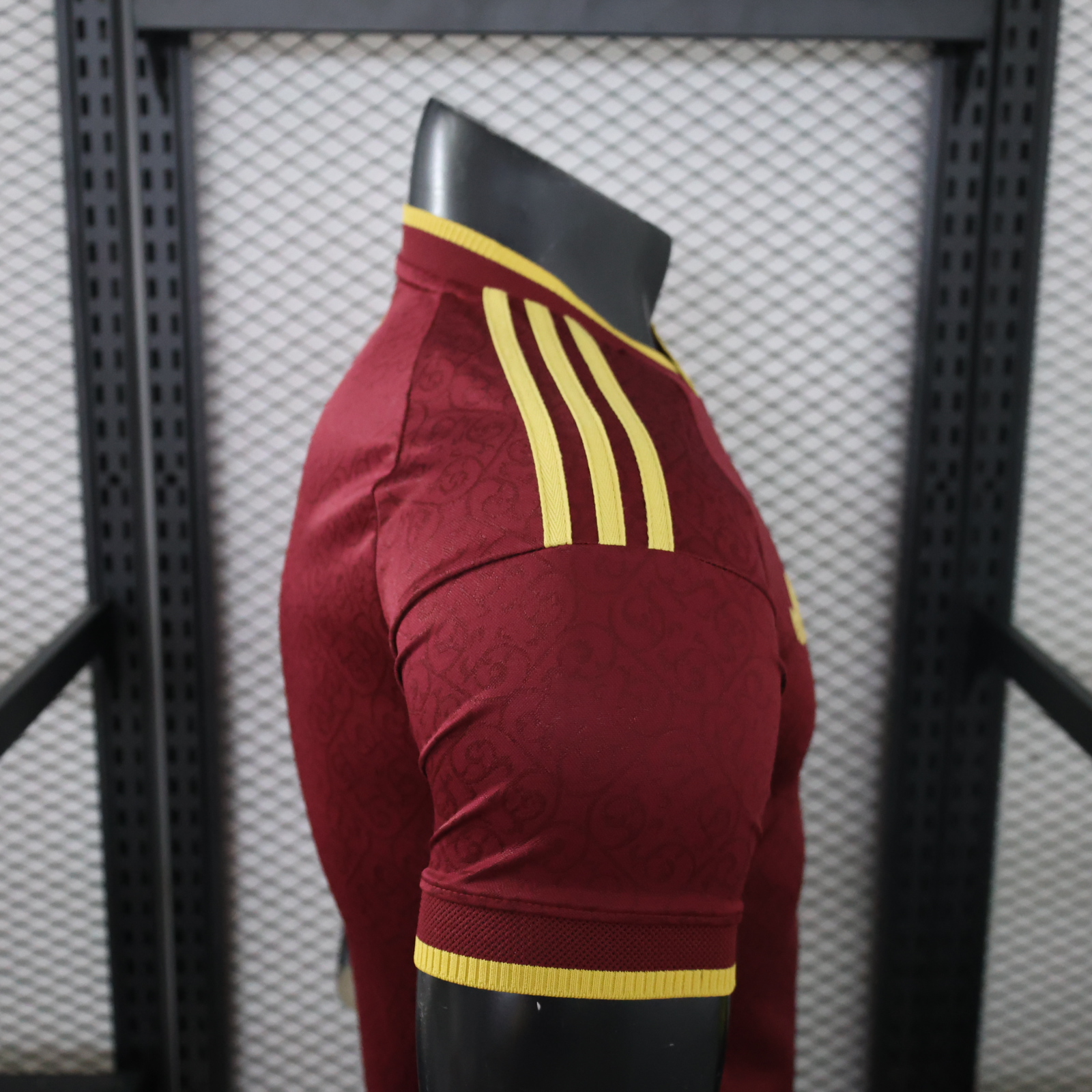 2026 Spain red two star with champion patch player version S-3XL