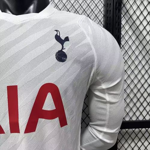 26/27 Tottenham hotspur home long sleeve player version S-3XL