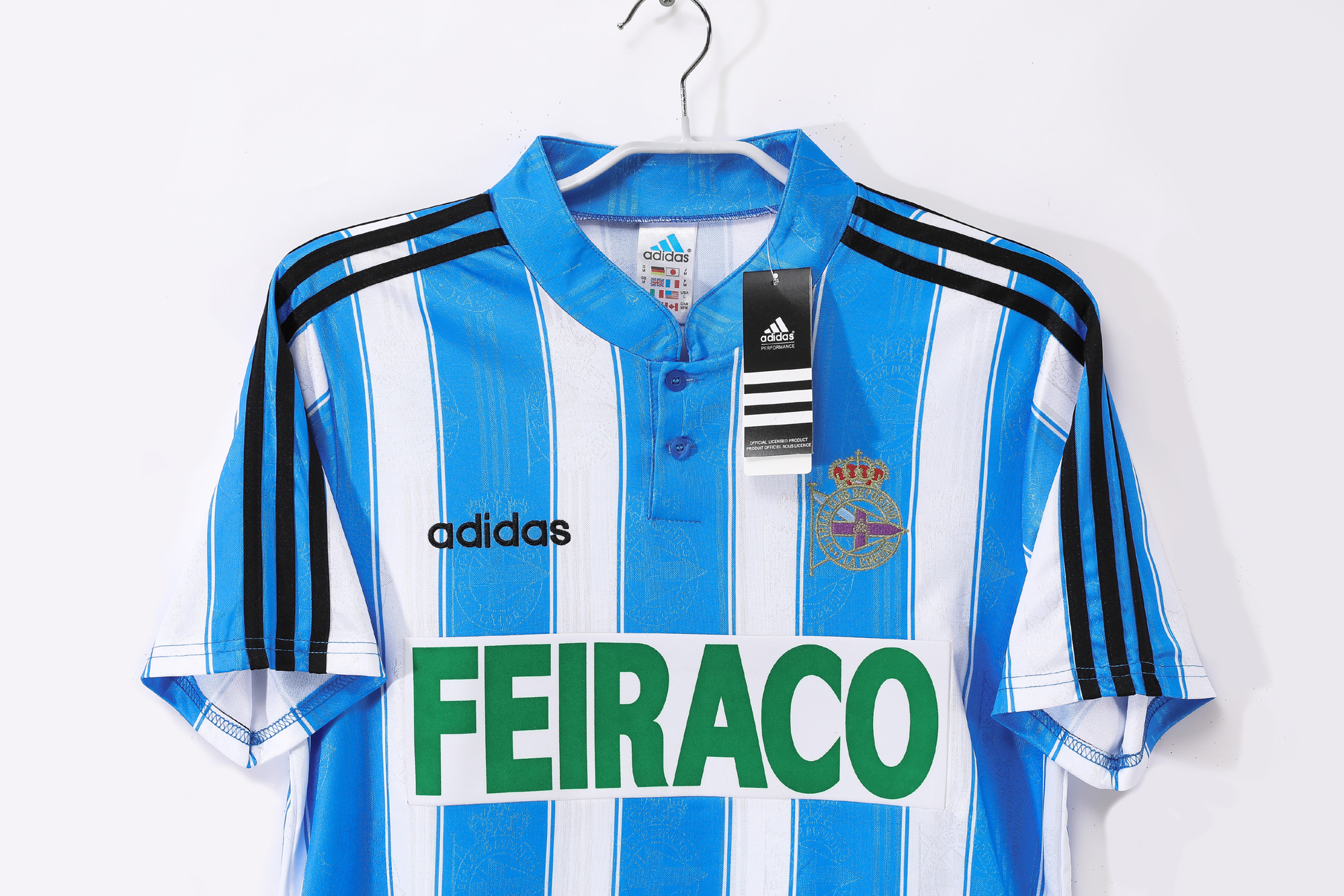 97/98 Deportivo La Coruna home retro version S-XXL