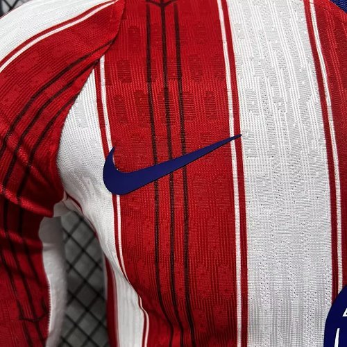 26/27 Atletico Madrid Home long sleeve player version S-3XL
