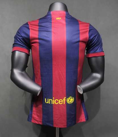 Retro 2014/15 Barcelona Home player version Size S-3XL