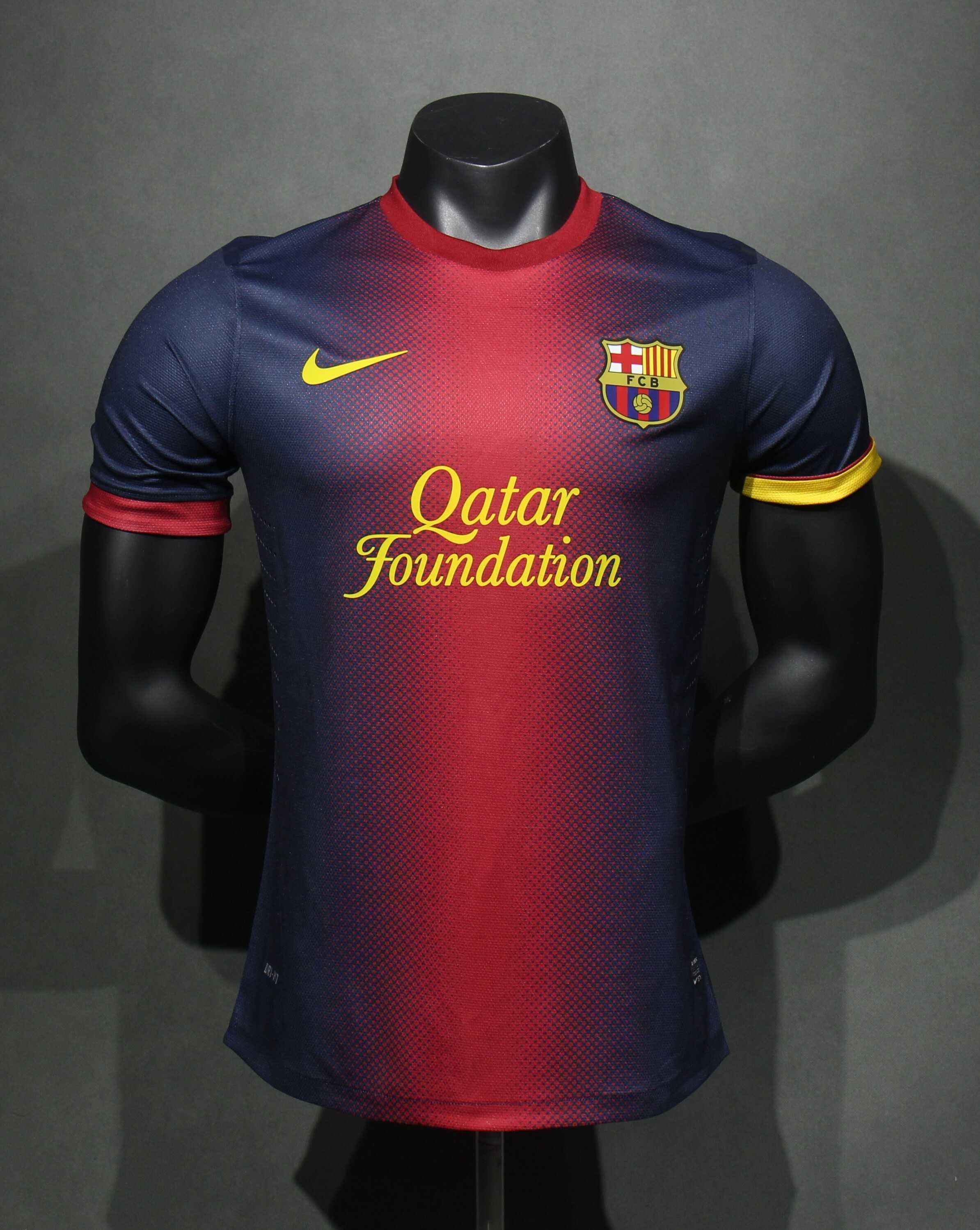 Retro 12/13 Barcelona Home player version Size S-3XL