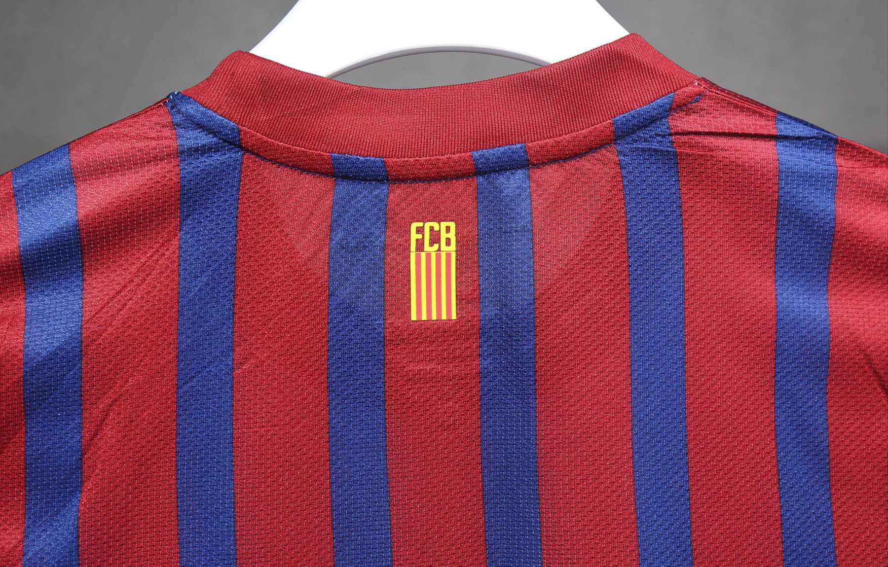 Retro 11/12 Barcelona Home long sleeve player version Size S-3XL