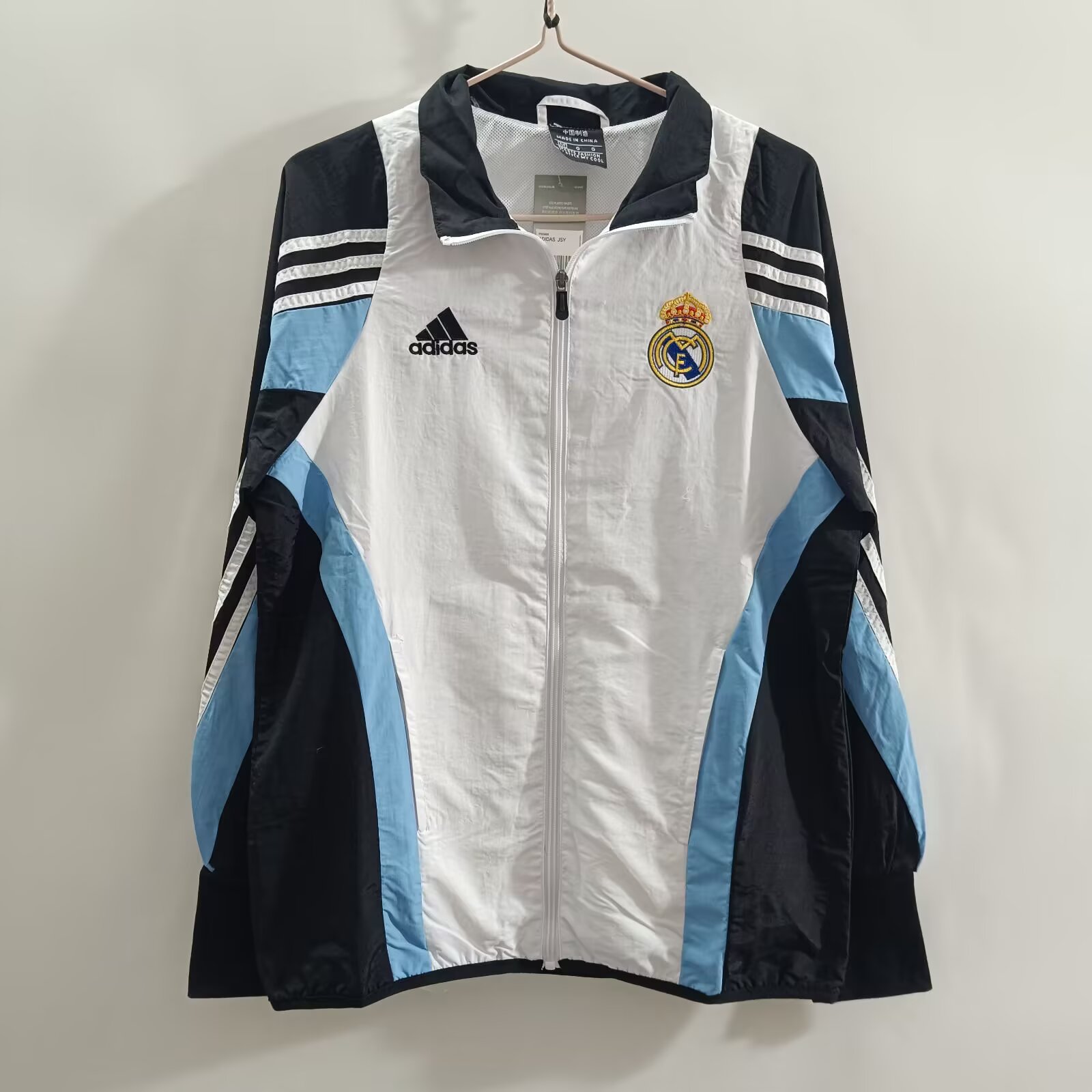 25/26 Windbreaker re@l Medrid white retro version S-XXL