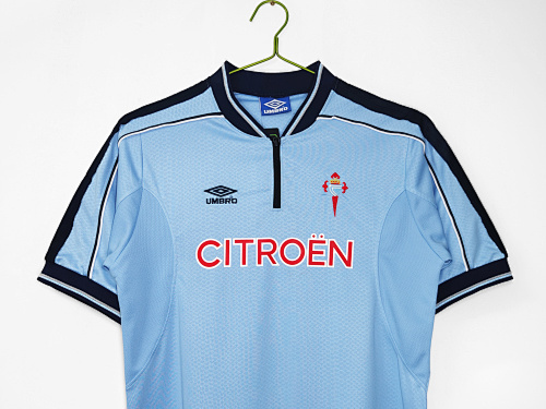 99/00 Celta Vigo home retro version S-XXL
