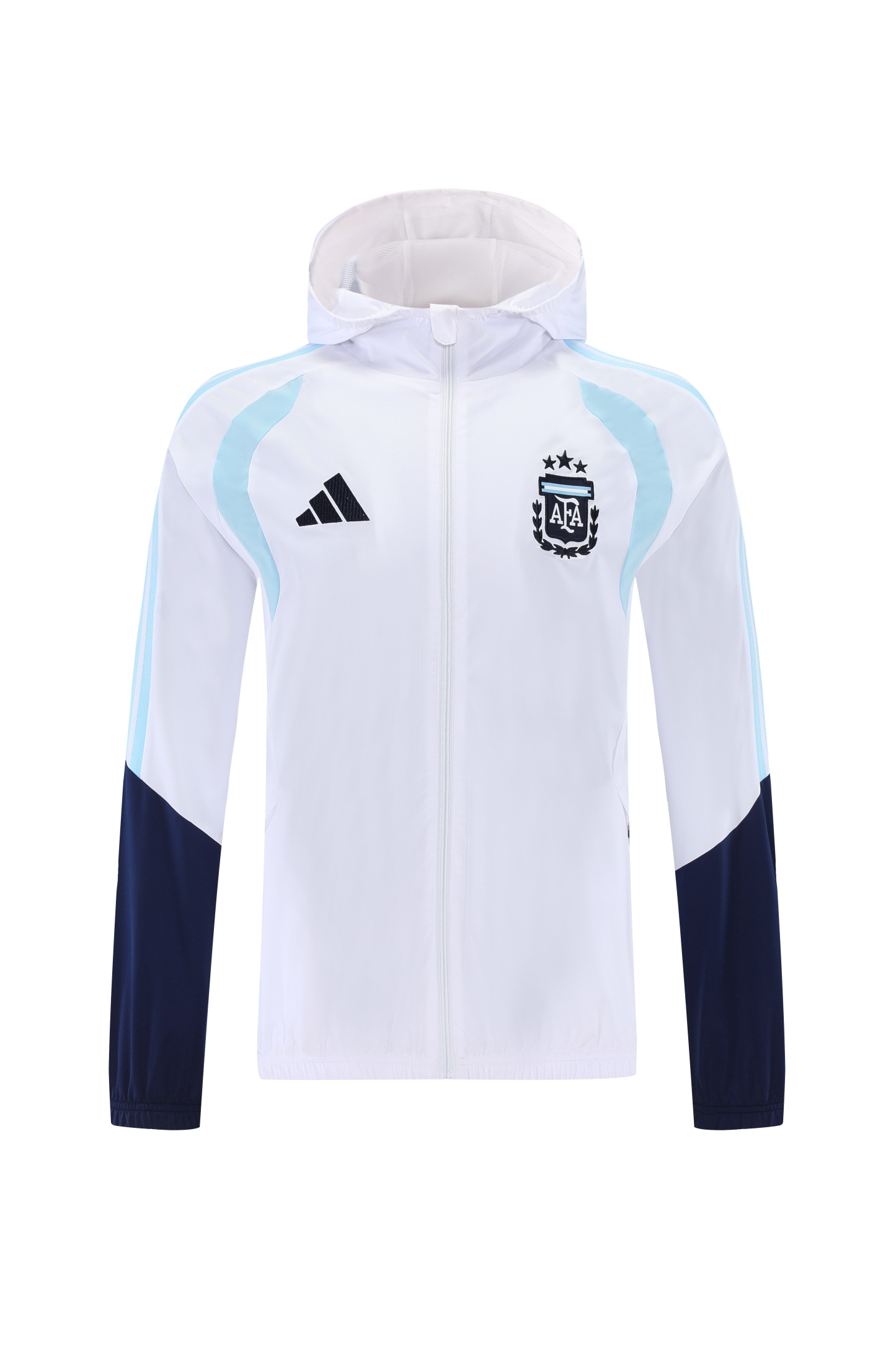2026 Argentina white with hat windbreaker set S-XXL