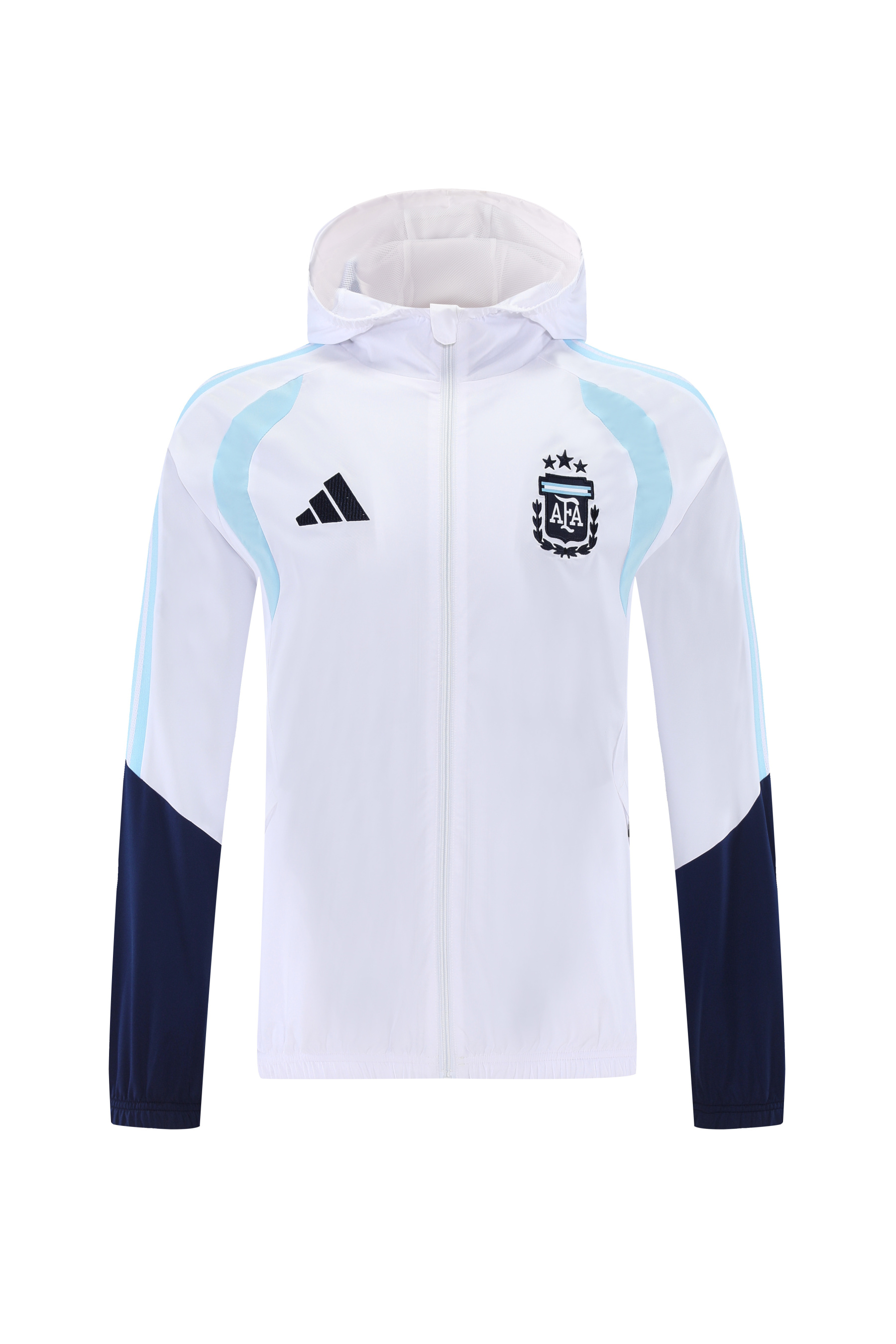2026 Argentina white with hat windbreaker set S-XXL