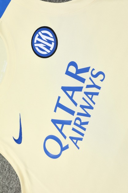 24/25 Inter Milan training Beige vest set fan version S-XXL