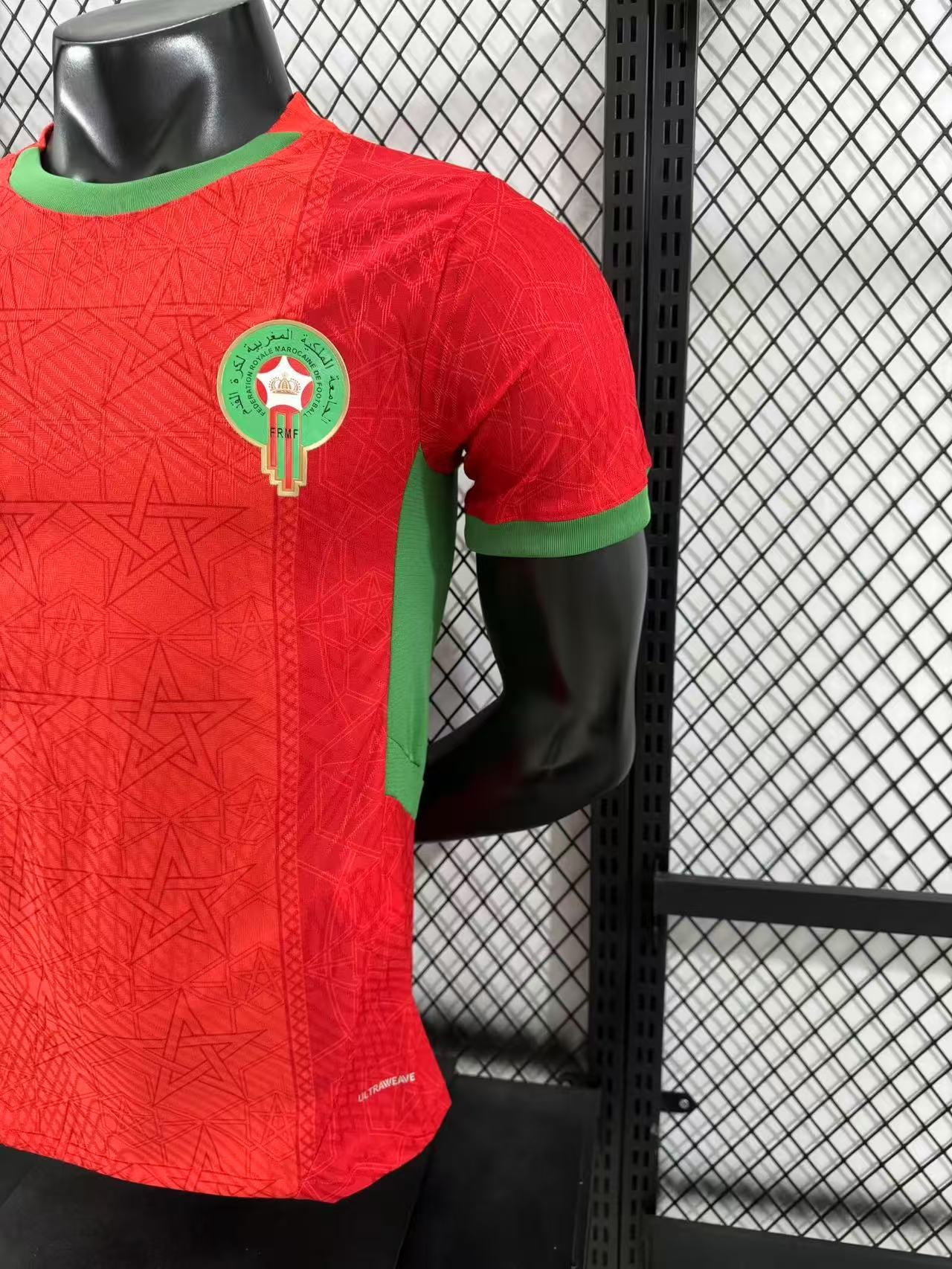 2025 Morocco home player version S-XXL