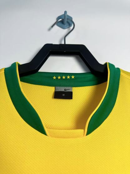 Retro 2006 Brazil home long sleeve S-XXL