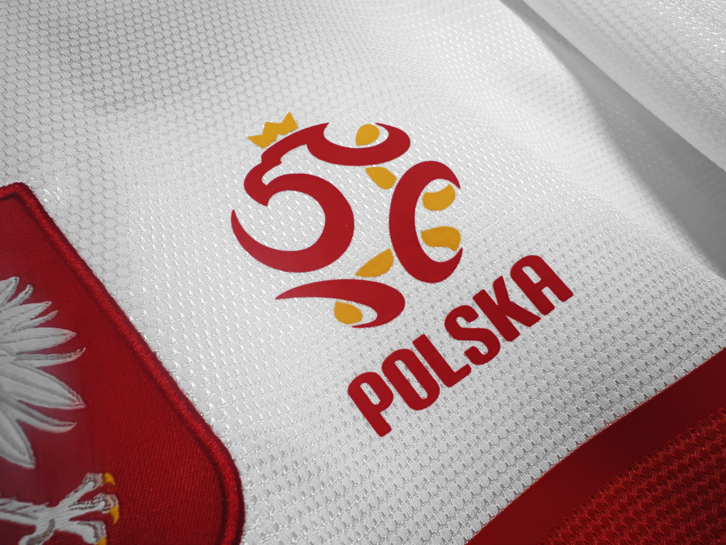 2012 Poland home fan version size S-2XL