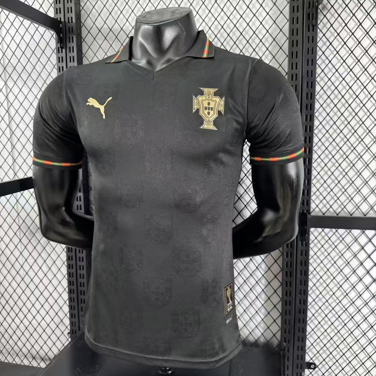 2526 Portugal black player version S-XXL