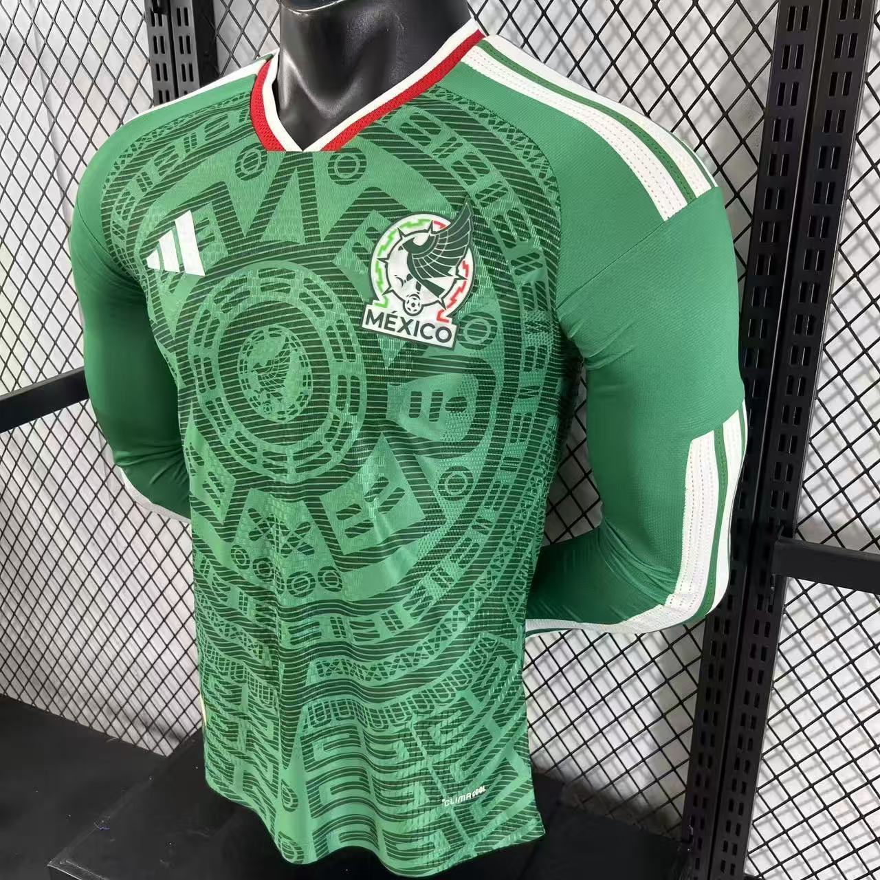 2026 Mexico home player version long sleeve S-3XL