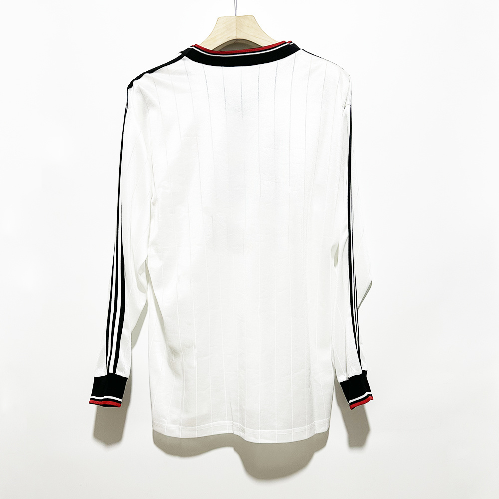 82/83 Manchester United away long sleeve retro version S-2XL