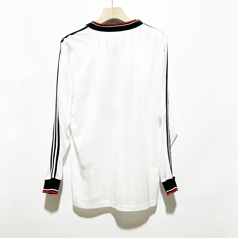 82/83 Manchester United away long sleeve retro version S-2XL