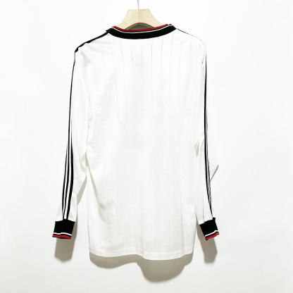 82/83 Manchester United away long sleeve retro version S-2XL