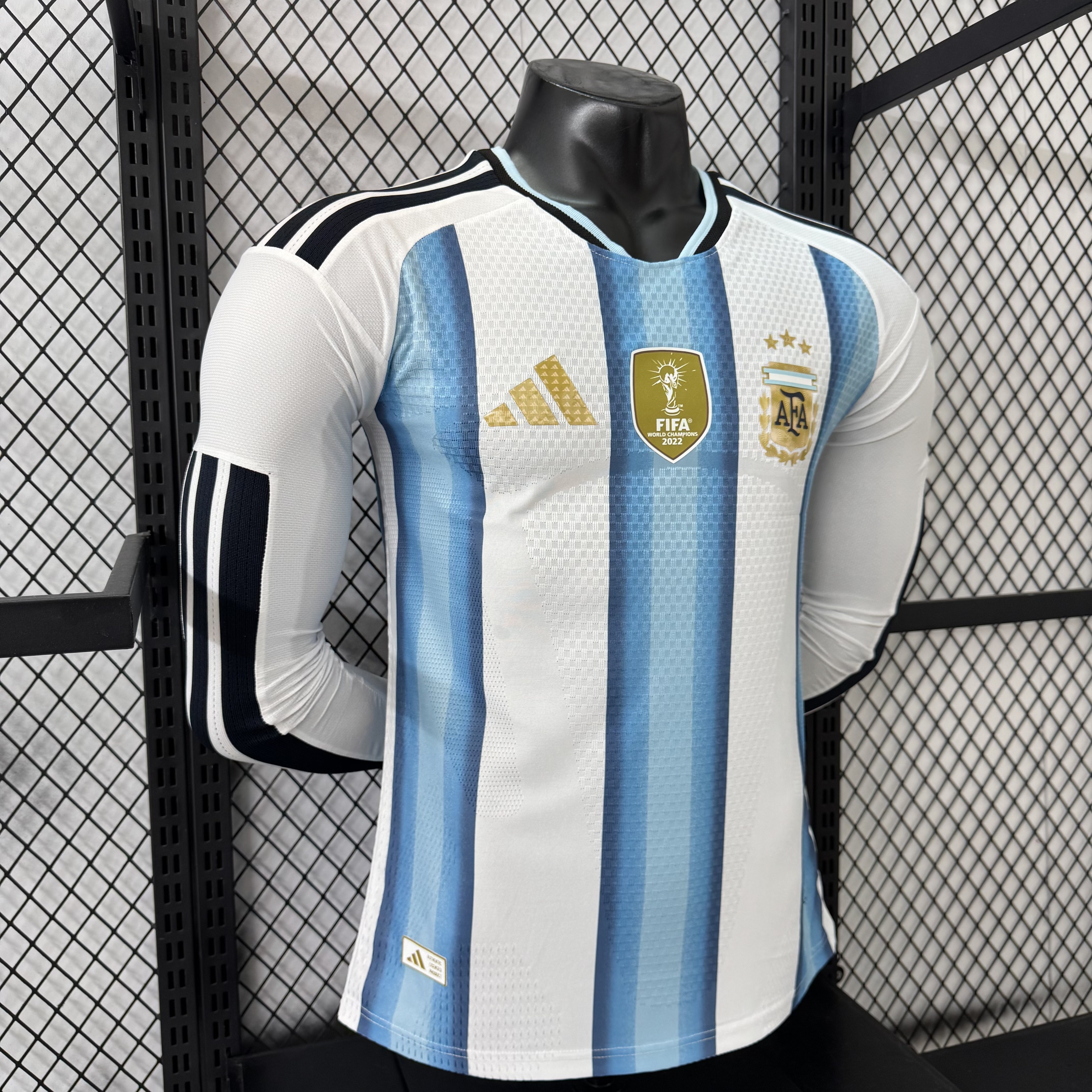 2026 Argentina home long sleeve player version size S-3XL