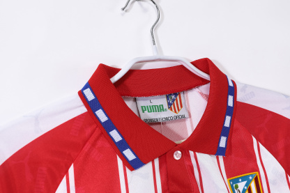 Retro 94/95 Atletico de Madrid home Jersey  S-XXL