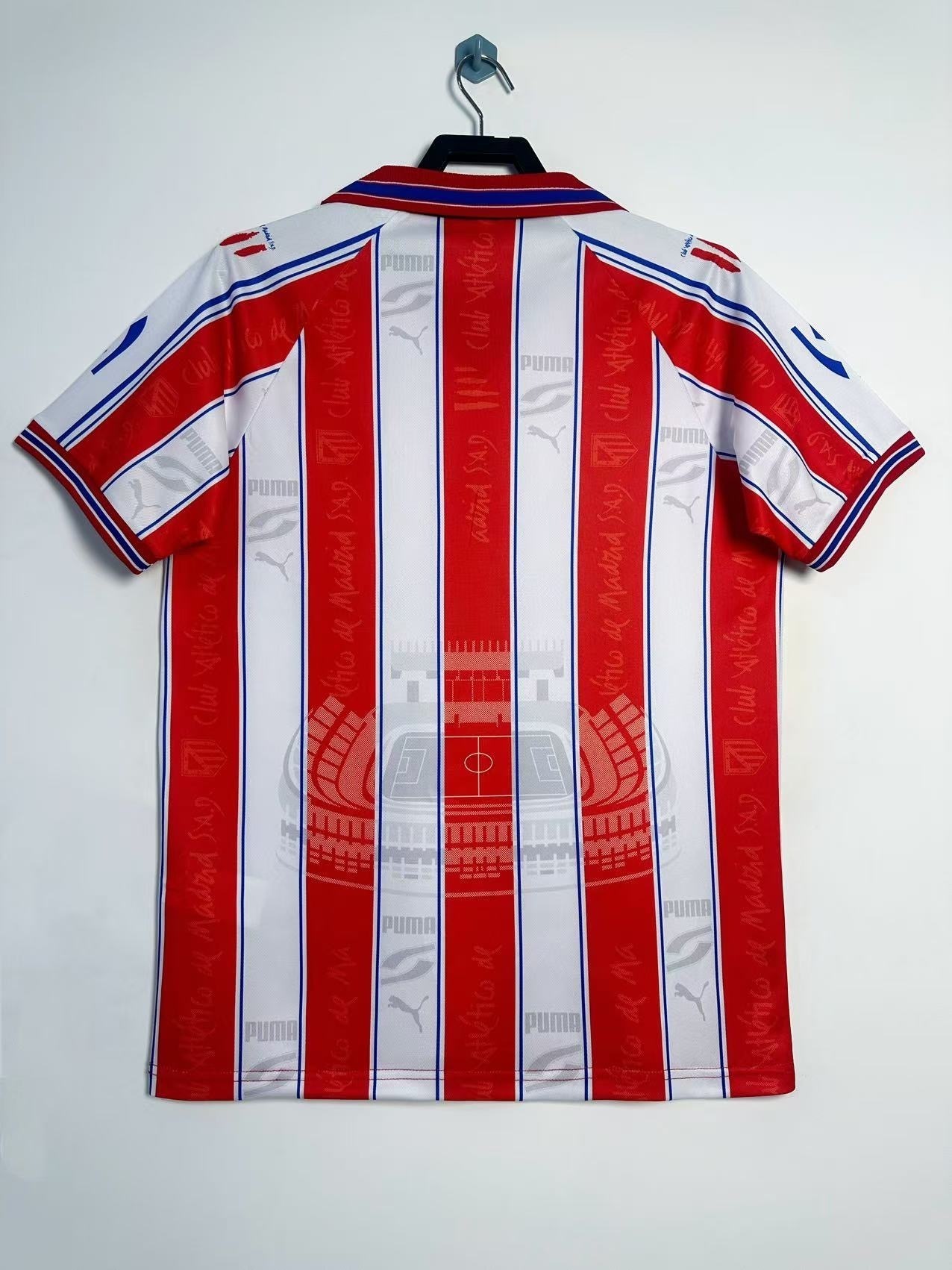 Retro 96/97 Atletico de Madrid home Jersey  S-XXL