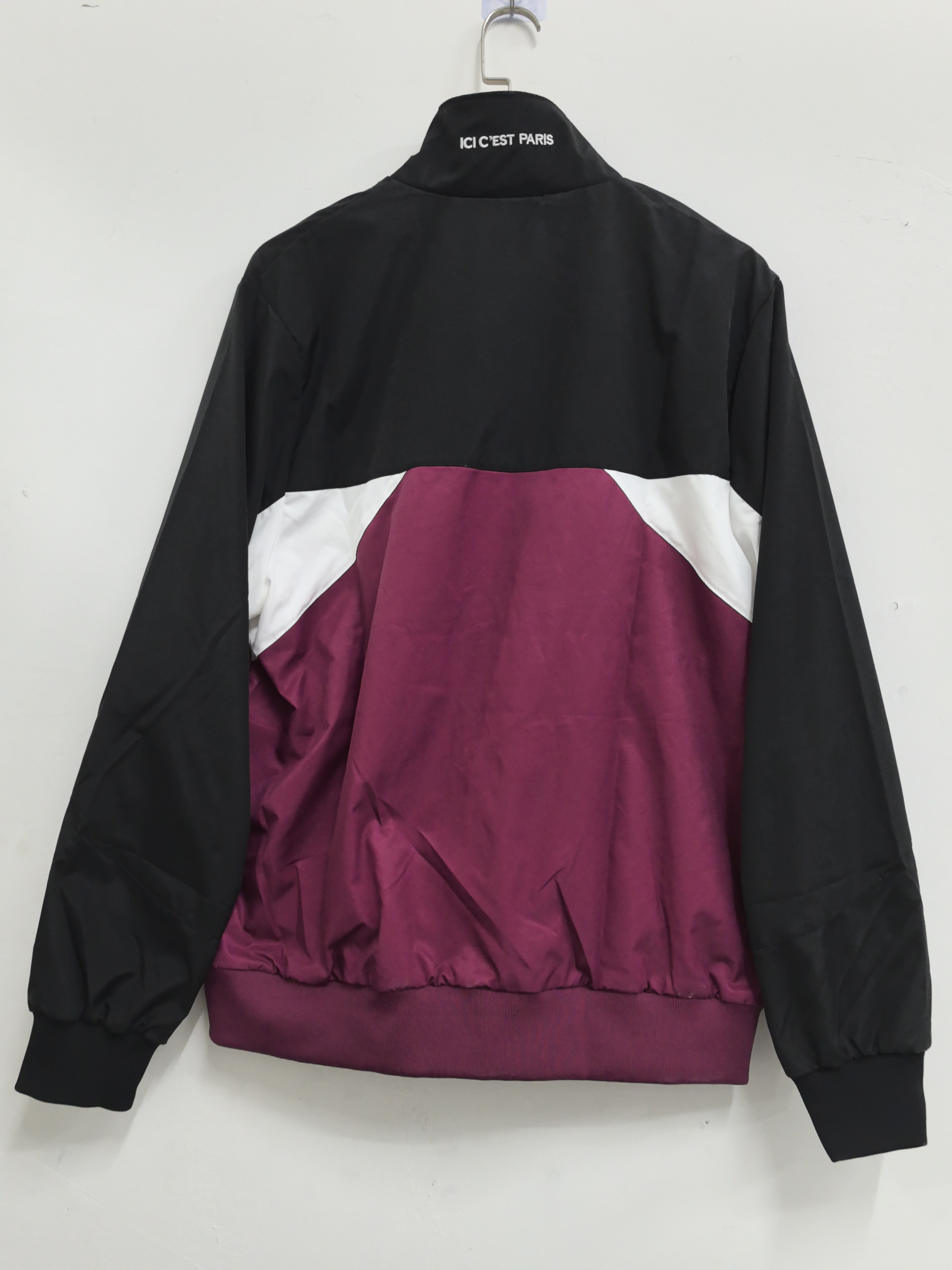25/26 Windbreaker Paris Saint-Germain PSG training Black-Purple Waterproof thickened version S-XXL