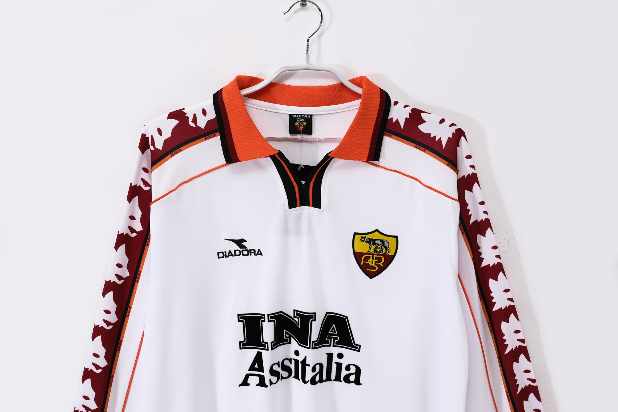 98/99 Roma away long sleeve retro version S-XXL