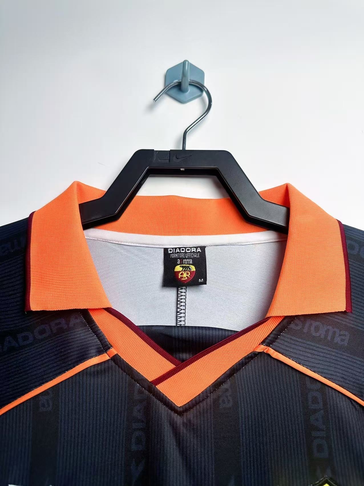 99/00 Roma third long sleeve retro version S-XXL