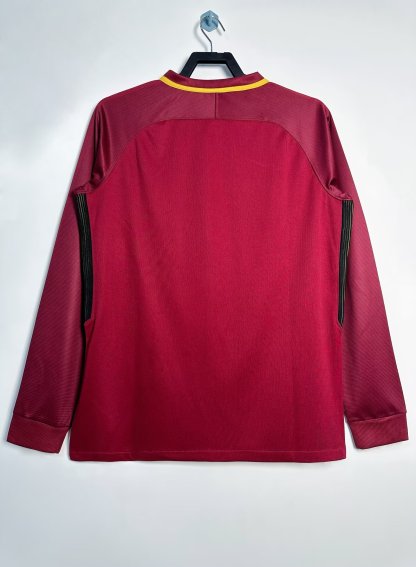 17/18 Roma home long sleeve retro version S-XXL