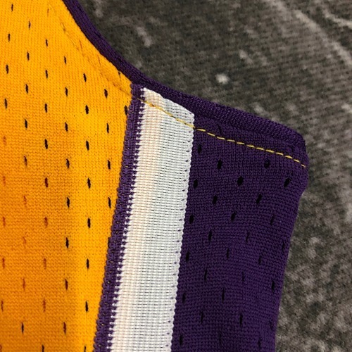 99/00 NBA Los Angeles Lakers O´neal yellow Heat pressed retro version jersey S-XXL