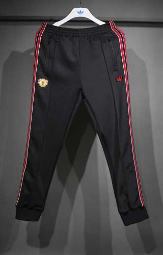 25/26 Manchester United M-U black Full-Zip Jacket Suit